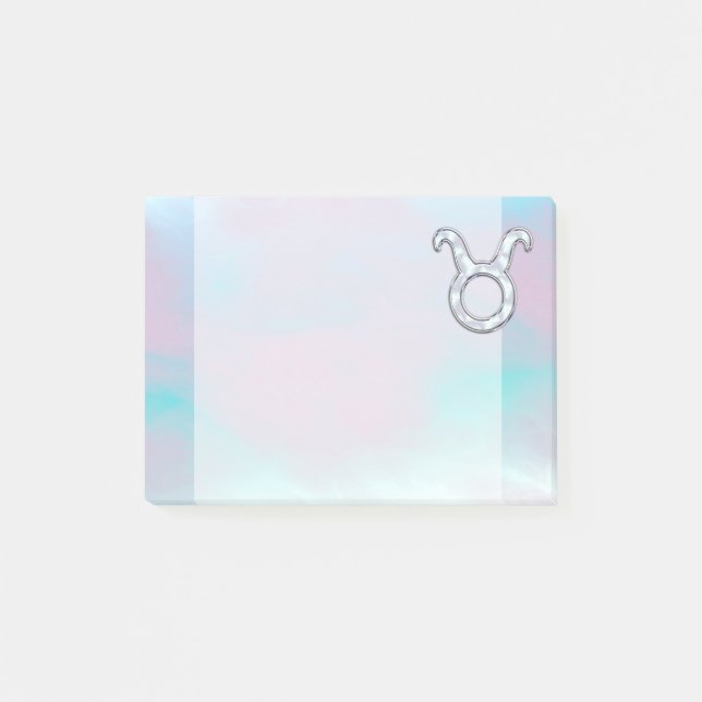 Post-it® Symbole zodiaque de la mère de Pearl Taurus (Devant)