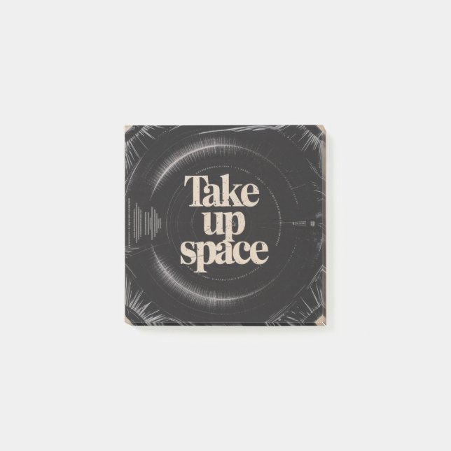 Post-it® Take Up Space (Devant)