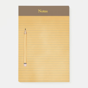 Post-it® "Tampon" drôle 10" x 6" notes de Courrier-it®