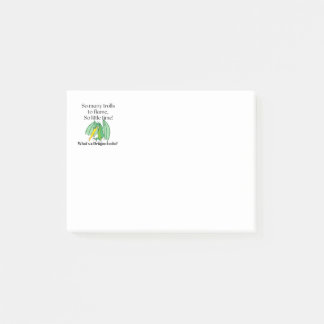 Post-it® Tant de trolls à flammer - dragon ironique 