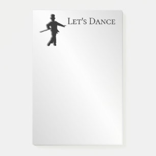 Post-it® Tap Dancer Let's Dance