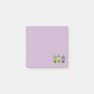 Post-it® Tapioca Japa de taro de lait de boissons de vert