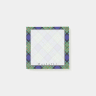 Post-it® Tartan écossais majestueux de MacLaren de clan