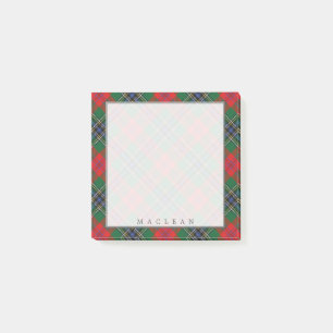 Post-it® Tartan Royal du Clan Écossais MacLean