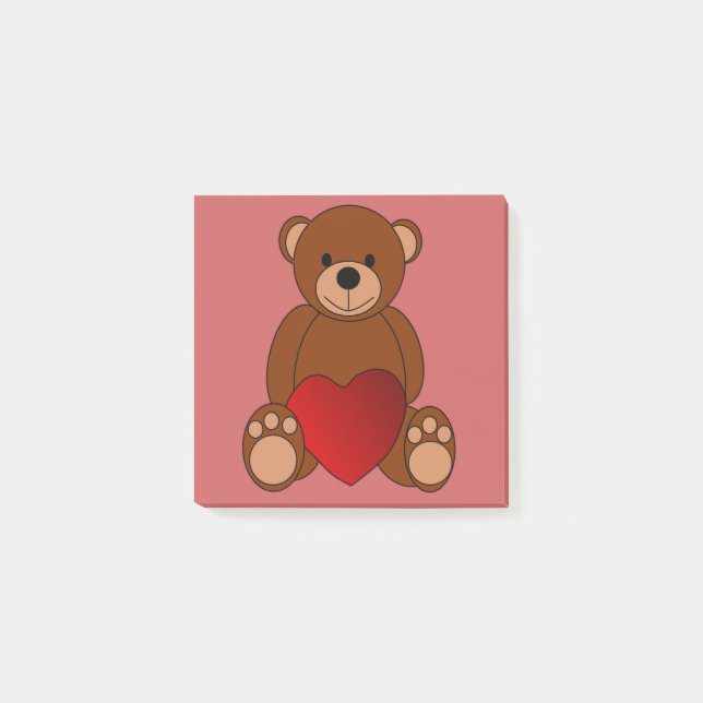 Post-it® Teddy Love (Devant)