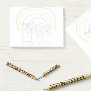 Post-it® Télécharger le dessin d'enfant Transformez l'art d