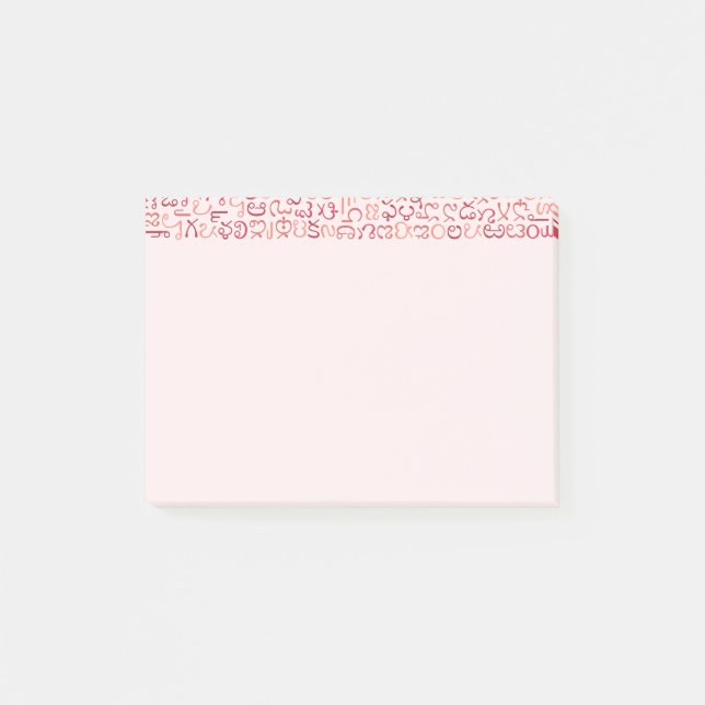 Post-it® Telugu (Devant)