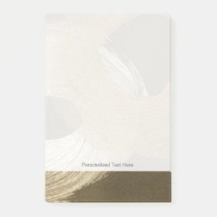 Post-it® Tempête de sable circulaire dans Tan et Dark Brown