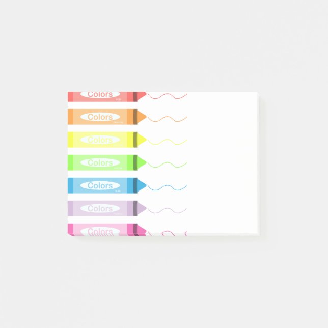 Post-it® Temps de coloriage ! (Devant)