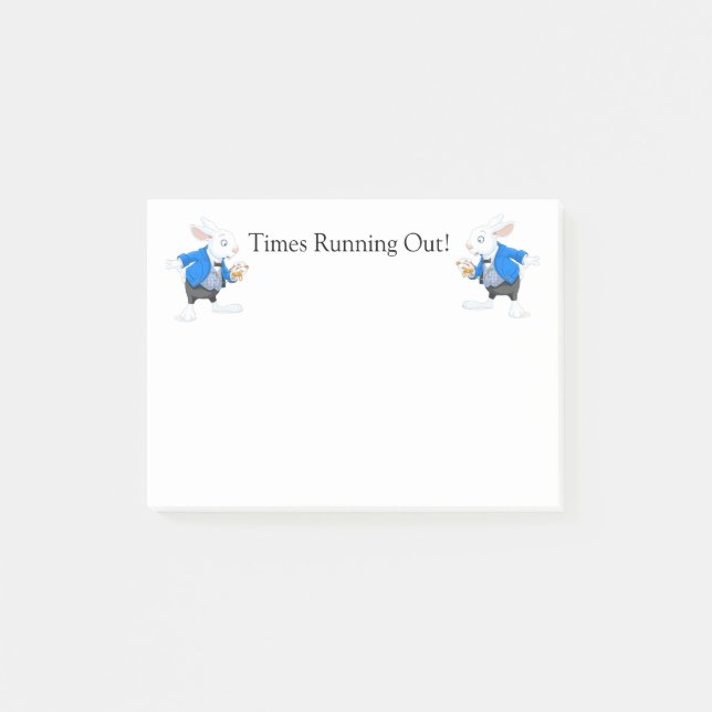 Post-it® Temps de note rapide en cours d'exécution (Devant)