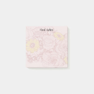 Post-it® Terra Cotta Bouquet Bouquet Décor Personnalisé