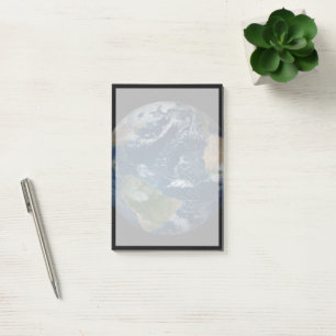 Post-it® Terre Avec Nuages Et Glace De Mer