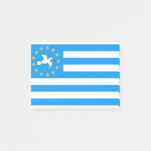 Post-it® Terre d'Ambazonia - d'Amba - drapeau de Cameroons