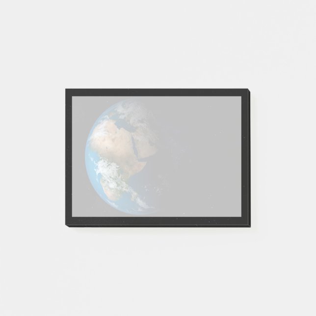 Post-it® Terre Pleine Montrant Des Nuages Simulés Sur L'Afr (Devant)