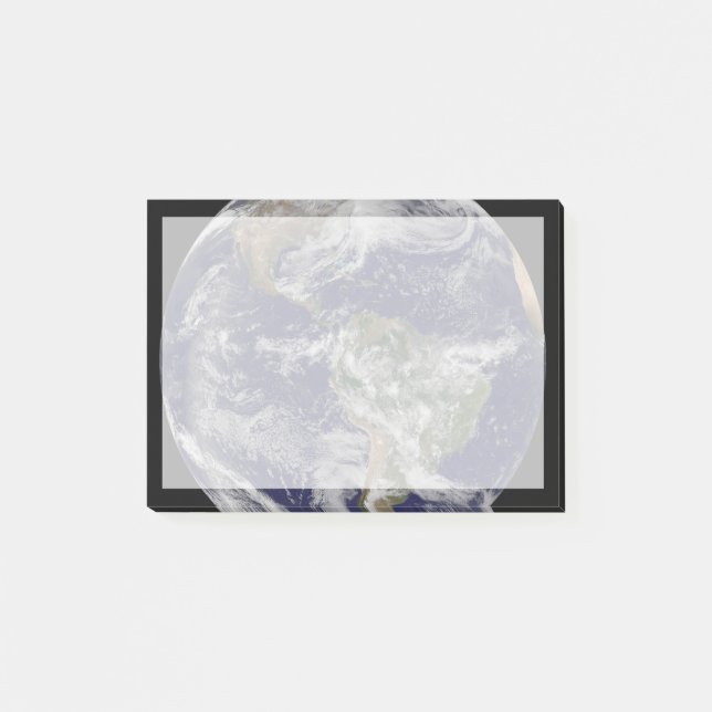 Post-it® Terre Pleine Montrant Une Puissante Tempête D'Hive (Devant)