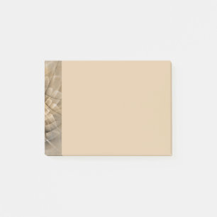Post-it® Texture d'art fractal abstrait de tons terrestres