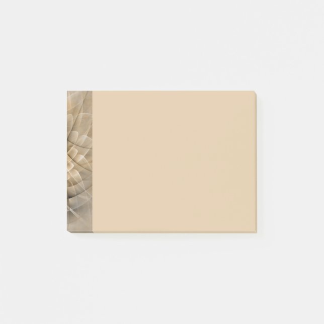 Post-it® Texture d'art fractal abstrait de tons terrestres (Devant)