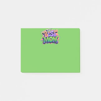 Post-it® The best mom style graffiti