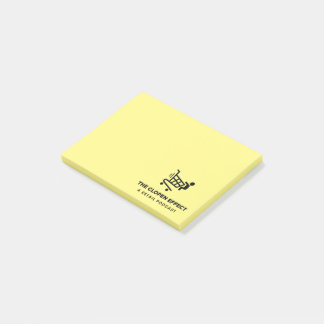 Post-it® The Clopen Effect - Black Logo Post-it Notes