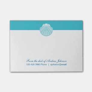 Post-it® Thème de plage de monogramme