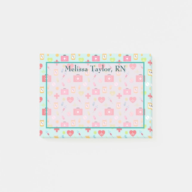 Post-it® Thème Médicale (Devant)