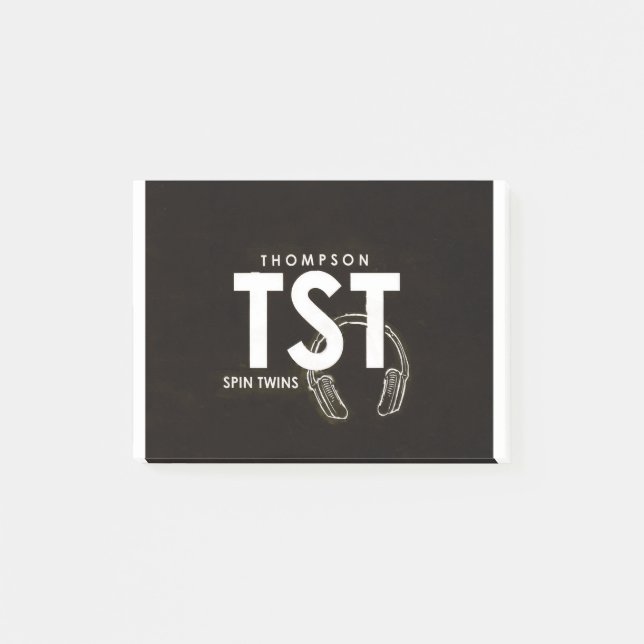 POST-IT® THOMPSON SPIN TWINS (VISITE OFFICIELLE DU MARCHAND (Devant)