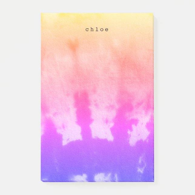 Post-it® Tie Dye Rainbow (Devant)