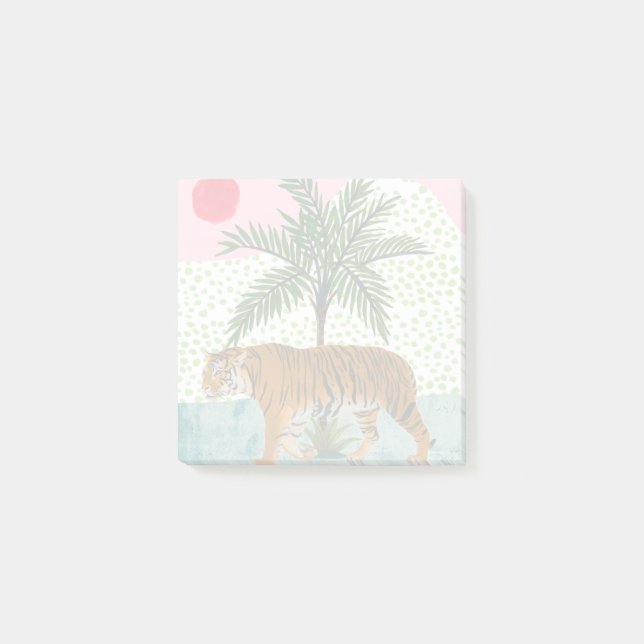 Post-it® Tigre au lever du soleil (Devant)