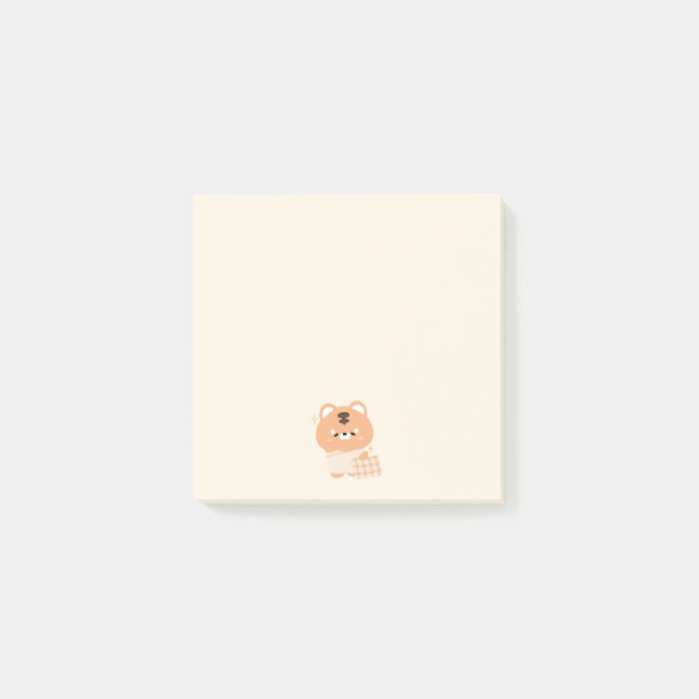 Post-it® Tigre doux et doré (Devant)