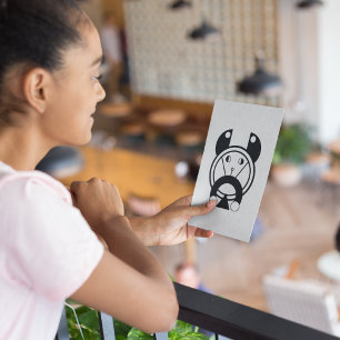 Post-it® Tigre Tora géométrique