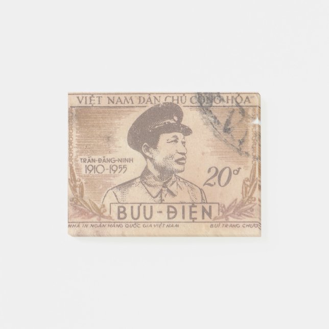 Post-it® timbre postal vietnamien vintage (Devant)