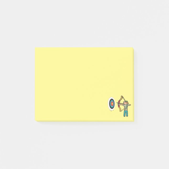 Post-it® Tir à l'arc (Devant)
