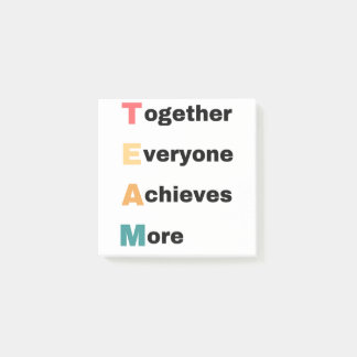 Post-it® Together Everyone Achieves More 2
