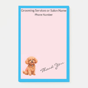 Post-it® Toilettage de Chien Collection Moderne Personnalis