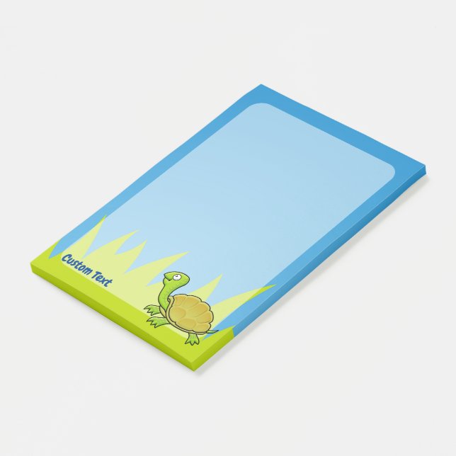 Post-it® Tortue caricaturale (Incliné)