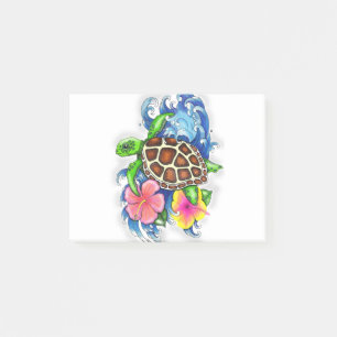 Post-it® Tortue de mer tropicale