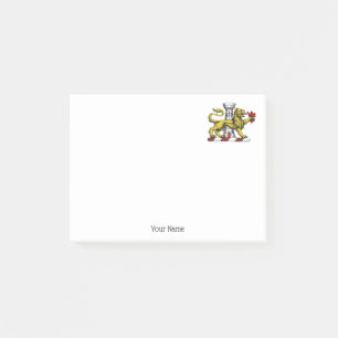 Post-it® Tour Lion Fleur de Lis Crest Emblem C