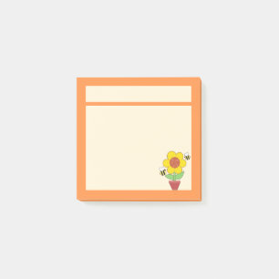Post-it® Tournesol Orange Et Jaune