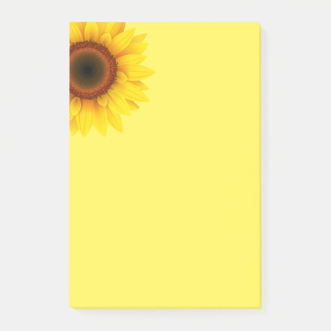 Post-it® Tournesol post-it-notes (Devant)