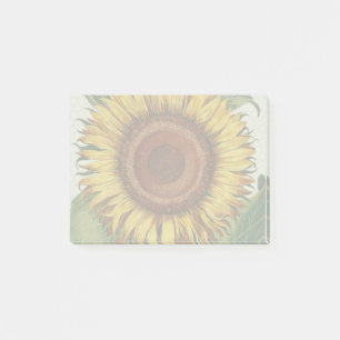 Post-it® Tournesol Vintage Damas Fleur Art