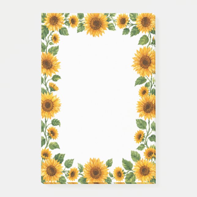 Post-it® Tournesols (Devant)