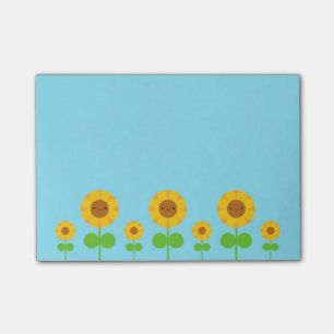 Post-it® Tournesols de Kawaii