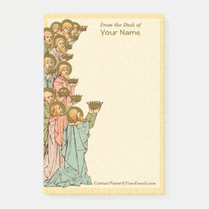 Post-it® Tous les saints (RLS 19, Détail gauche) 4"x6"