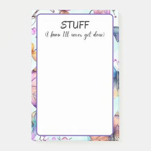 Post-it® Tout ce que je sais, je ne serai jamais fait