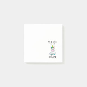 Post-it® Tout ce que je souhaite est une licorne