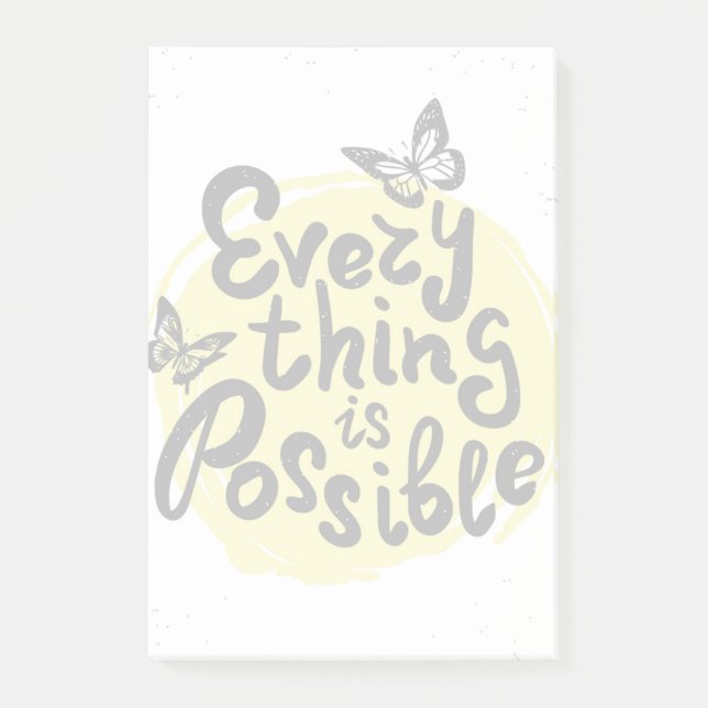 Post-it® Tout est possible (Devant)