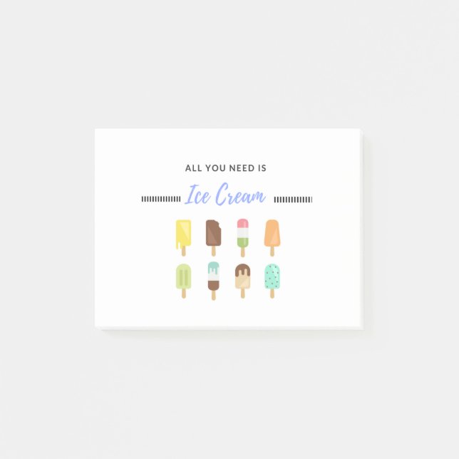 Post-it® Tout que vous avez besoin est conception drôle de (Devant)