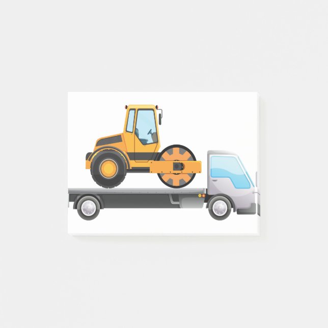 Post-it® Tracteur sur camion mobile (Devant)