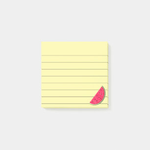 Post-it® Tranche de pastèque douce Dessin Liné 3x3