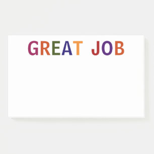 Post-it® Travail formidable multicolore
